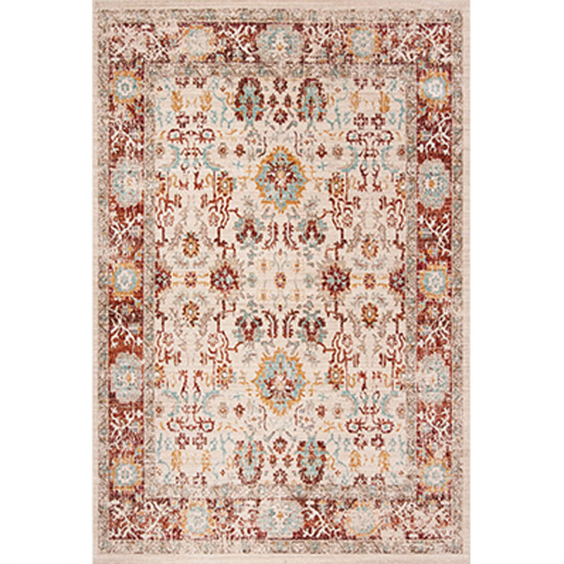 Distressed Moroccan Area Rug Multicolor Patterned Rug Anti-Slip Machine Washable Stain Resistant Rug for Home Clearhalo 'Area Rug' 'Rugs' 'Shabby Chic' Rug' 2184355