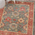 Moroccan Living Room Rug Multi-Colored Printed Carpet Cotton Anti-Slip Machine Washable Pet Friendly Rug Green-Red Clearhalo 'Area Rug' 'Rugs' 'Shabby Chic' Rug' 2184364