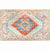 Moroccan Living Room Rug Multi-Colored Printed Carpet Cotton Anti-Slip Machine Washable Pet Friendly Rug Orange Clearhalo 'Area Rug' 'Rugs' 'Shabby Chic' Rug' 2184374