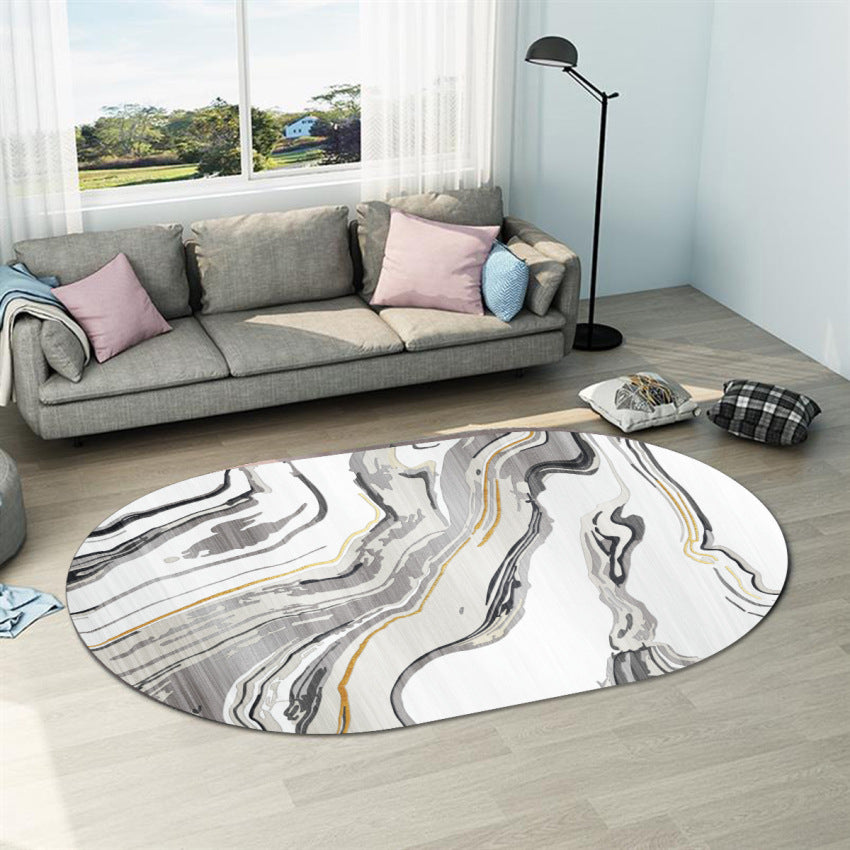 Postmodern Geometric Abstract Rug Multi Colored Polyester Rug Washable Anti-Slip Backing Pet Friendly Rug for Decoration Clearhalo 'Area Rug' 'Modern' 'Rugs' Rug' 2184398