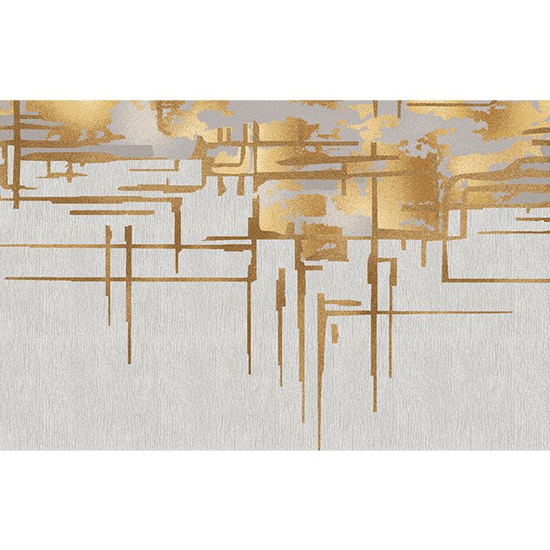 Calming Multi Colored Nordic Rug Synthetics Geometrical Carpet Washable Stain Resistant Anti-Slip Backing Rug for Family Room Gold Clearhalo 'Area Rug' 'Rug' 2184456