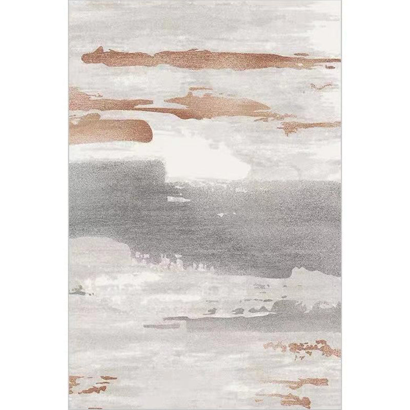 Simplicity Modern Rug Multicolor Abstract Area Carpet Stain Resistant Non-Slip Washable Rug for Great Room Clearhalo 'Area Rug' 'Modern' 'Rugs' Rug' 2184512
