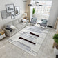 Nordic Color Block Patterned Rug Multi-Color Polyester Carpet Stain Resistant Non-Slip Backing Pet Friendly Rug for Family Room White Clearhalo 'Area Rug' 'Modern' 'Rugs' Rug' 2184589
