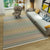 Nordic Color Block Patterned Rug Multi-Color Polyester Carpet Stain Resistant Non-Slip Backing Pet Friendly Rug for Family Room Blue-Yellow-Green Clearhalo 'Area Rug' 'Modern' 'Rugs' Rug' 2184592