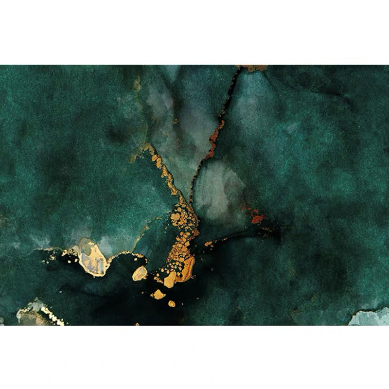 Retro Agate Slice Print Rug Multicolor Mid-Century Rug Synthetics Anti-Slip Backing Stain Resistant Washable Rug for Home Decoration Dark Green Clearhalo 'Area Rug' 'Rug' 2184612