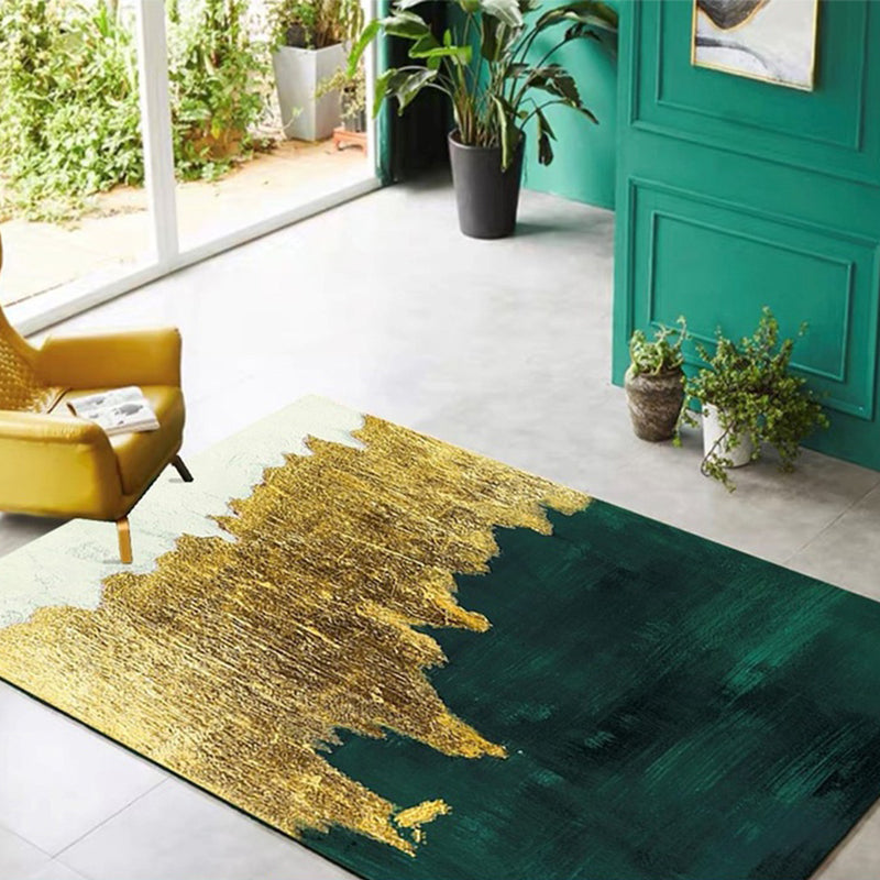 Vintage Multi Color Postmodern Rug Polypropylene Abstract Printed Carpet Anti-Slip Pet Friendly Stain Resistant Rug for Great Room Clearhalo 'Area Rug' 'Modern' 'Rugs' Rug' 2184618