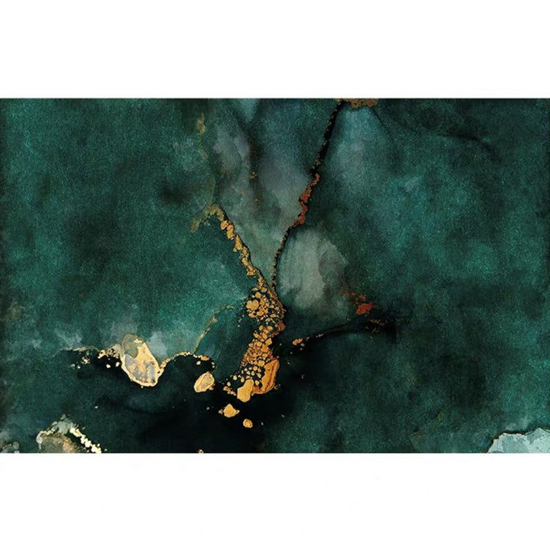 Vintage Multi Color Postmodern Rug Polypropylene Abstract Printed Carpet Anti-Slip Pet Friendly Stain Resistant Rug for Great Room Dark Green Clearhalo 'Area Rug' 'Modern' 'Rugs' Rug' 2184628