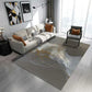Classy Flowing Watercolor Rug Multi Color Asian Style Rug Polyester Anti-Slip Backing Washable Pet Friendly Rug for Decoration Grey Clearhalo 'Area Rug' 'Rug' 2184665