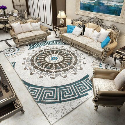Classy Flowing Watercolor Rug Multi Color Asian Style Rug Polyester Anti-Slip Backing Washable Pet Friendly Rug for Decoration Clearhalo 'Area Rug' 'Rug' 2184677