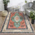 Exotic Antique Rug Multi-Color Geometric Print Rug Anti-Slip Backing Pet Friendly Machine Washable Rug for Great Room Green-Red Clearhalo 'Area Rug' 'Rugs' 'Shabby Chic' Rug' 2184803