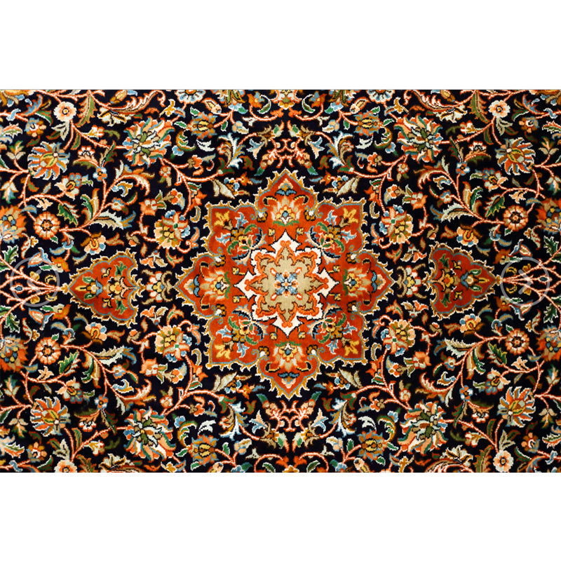 Exotic Antique Rug Multi-Color Geometric Print Rug Anti-Slip Backing Pet Friendly Machine Washable Rug for Great Room Light Purple Clearhalo 'Area Rug' 'Rugs' 'Shabby Chic' Rug' 2184805
