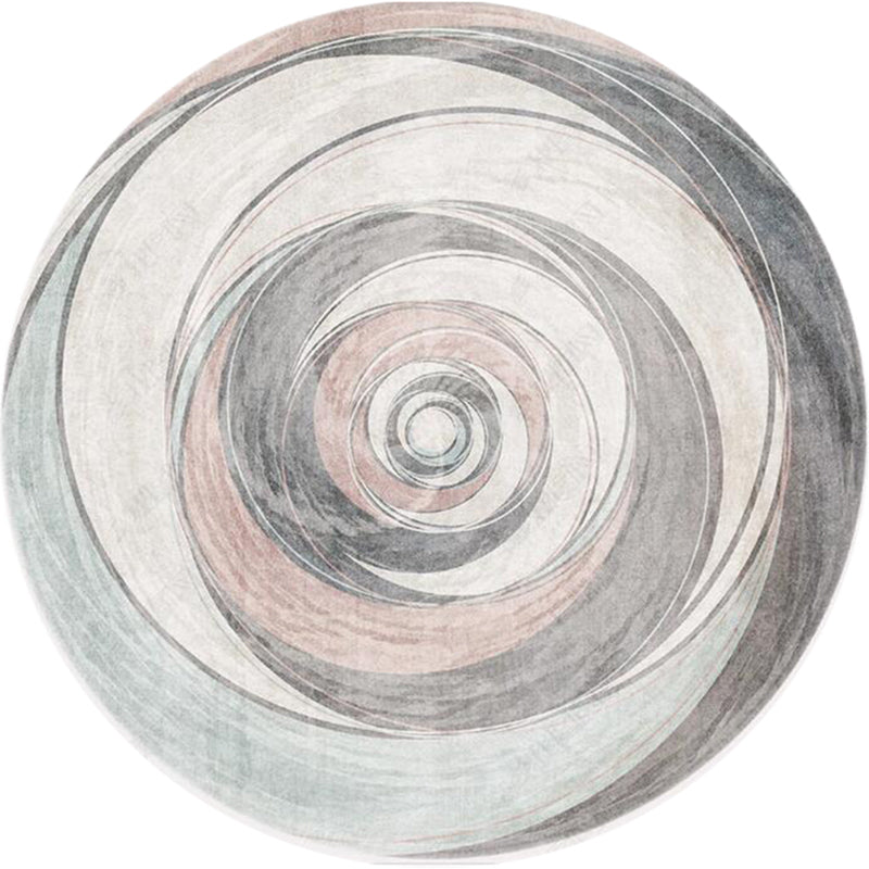 Moroccan Door Rug Multicolor Mandala Area Rug Polypropylene Anti-Slip Stain Resistant Machine Washable Rug Light Gray Clearhalo 'Area Rug' 'Moroccan' 'Rugs' Rug' 2185107