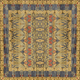 Shabby Chic Floral Area Rug Multi-Color Persian Carpet Polypropylene Anti-Slip Backing Washable Pet Friendly Rug for Foyer Ginger Clearhalo 'Area Rug' 'Moroccan' 'Rugs' Rug' 2185186