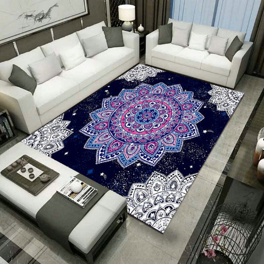 Grand Persian Rug Multicolor Jacquard Printed Rug Washable Non-Slip Backing Pet Friendly Rug for Living Room Clearhalo 'Area Rug' 'Moroccan' 'Rugs' Rug' 2185244