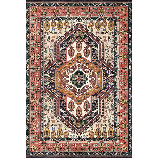 Antique Moroccan Rug Multi-Colored Geometry Patterned Rug Non-Slip Pet Friendly Stain Resistant Rug for Room Clearhalo 'Area Rug' 'Moroccan' 'Rugs' Rug' 2185277