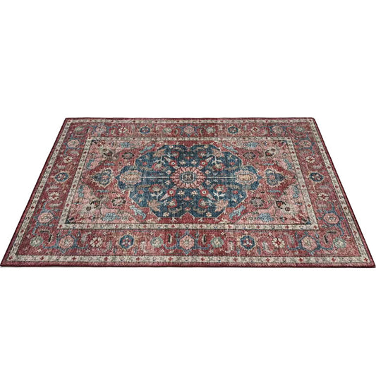 Classical Multicolor Persian Area Rug Polypropylene Floral Carpet Washable Stain Resistant Anti-Slip Rug for Guest Room Clearhalo 'Area Rug' 'Moroccan' 'Rugs' Rug' 2185328