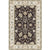 Whitewash Jacquard Print Rug Multicolor Persian Carpet Synthetics Anti-Slip Washable Stain Resistant Rug for Tearoom Black Clearhalo 'Area Rug' 'Moroccan' 'Rugs' Rug' 2185331
