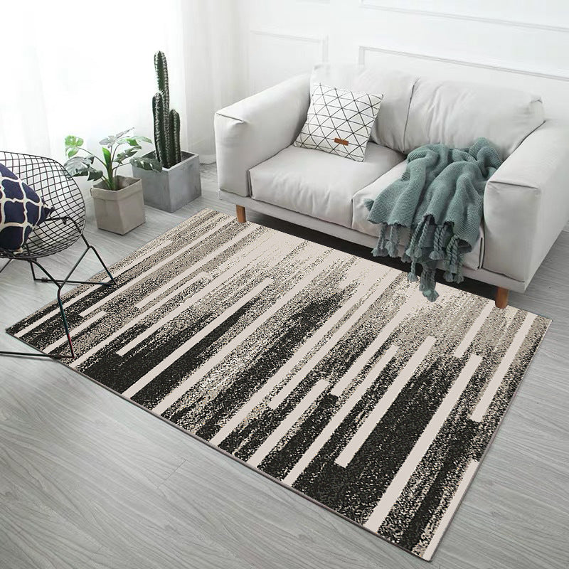 Minimalistic Modern Indoor Rug Multicolor Geometric Rug Non-Slip Stain Resistant Machine Washable Rug for Home Decoration Clearhalo 'Area Rug' 'Modern' 'Rugs' Rug' 2185835