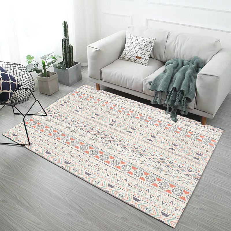 Minimalistic Modern Indoor Rug Multicolor Geometric Rug Non-Slip Stain Resistant Machine Washable Rug for Home Decoration Clearhalo 'Area Rug' 'Modern' 'Rugs' Rug' 2185849