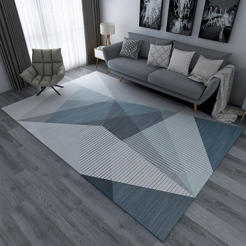 Chic Geometric Colorblock Print Rug Multi Colored Modern Rug Polyester Machine Washable Non-Slip Backing Pet Friendly Rug for Room Clearhalo 'Area Rug' 'Modern' 'Rugs' Rug' 2185912