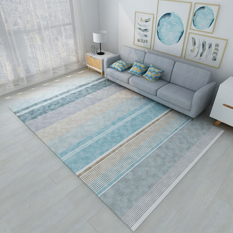 Chic Geometric Colorblock Print Rug Multi Colored Modern Rug Polyester Machine Washable Non-Slip Backing Pet Friendly Rug for Room Clearhalo 'Area Rug' 'Modern' 'Rugs' Rug' 2185927