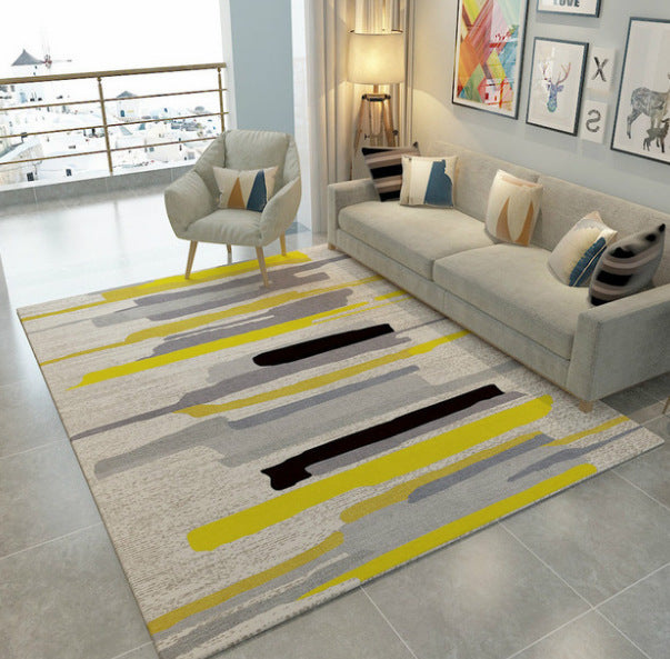 Multi Color Geometrical Rug Synthetics Contemporary Area Carpet Pet Friendly Non-Slip Backing Washable Rug for Living Room Clearhalo 'Area Rug' 'Modern' 'Rugs' Rug' 2185936