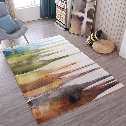 Nordic Geometric Pattern Rug Multi-Color Polypropylene Carpet Anti-Slip Washable Stain Resistant Rug for Great Room Clearhalo 'Area Rug' 'Modern' 'Rugs' Rug' 2185975