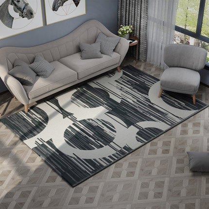 Nordic Geometric Pattern Rug Multi-Color Polypropylene Carpet Anti-Slip Washable Stain Resistant Rug for Great Room Clearhalo 'Area Rug' 'Modern' 'Rugs' Rug' 2185976
