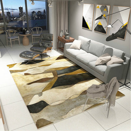 Nordic Geometric Pattern Rug Multi-Color Polypropylene Carpet Anti-Slip Washable Stain Resistant Rug for Great Room Clearhalo 'Area Rug' 'Modern' 'Rugs' Rug' 2185983