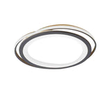 Ultra Thin Acrylic LED Flush Ceiling Light 16"/19.5" W Grey Bedroom Flush Mount Light Fixture in Warm/White Light Clearhalo 'Ceiling Lights' 'Close To Ceiling Lights' 'Close to ceiling' 'Flush mount' Lighting' 218598