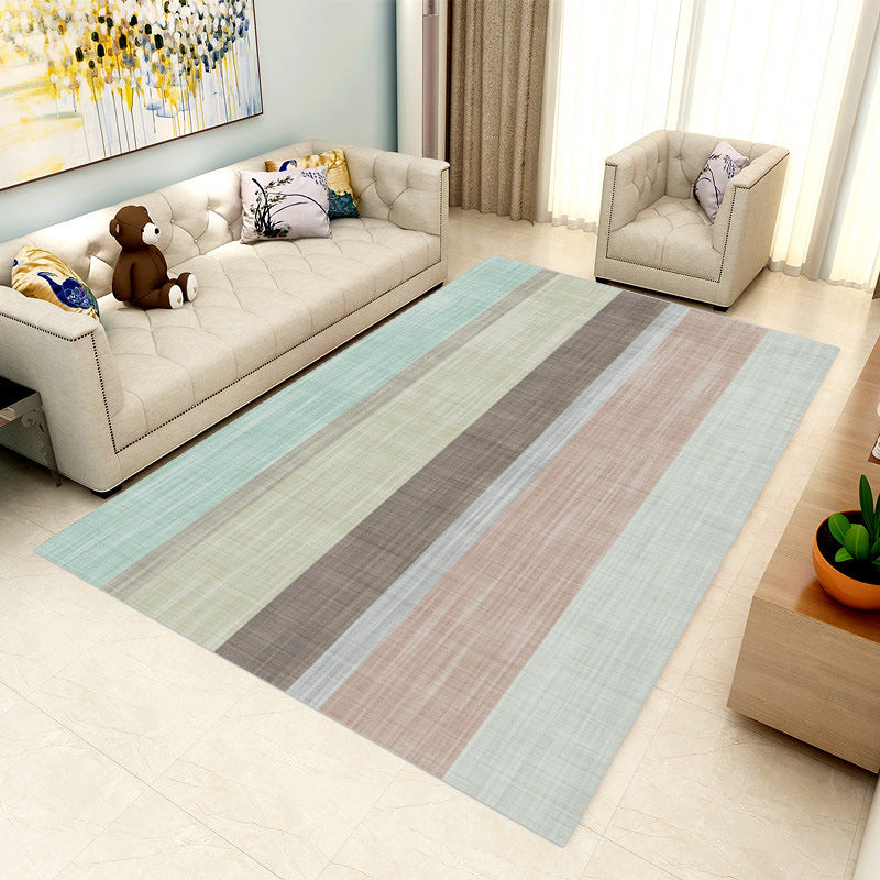 Special Multicolor 3D Geometric Rug Polyester Nordic Rug Anti-Slip Backing Pet Friendly Machine Washable Rug for Home Decor Clearhalo 'Area Rug' 'Modern' 'Rugs' Rug' 2186012