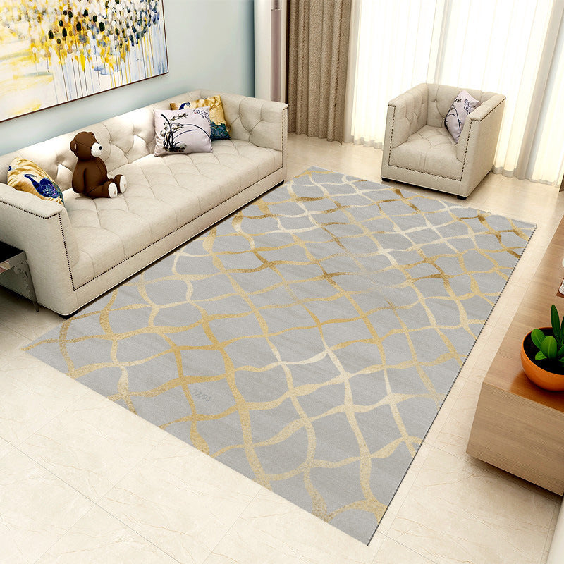 Special Multicolor 3D Geometric Rug Polyester Nordic Rug Anti-Slip Backing Pet Friendly Machine Washable Rug for Home Decor Clearhalo 'Area Rug' 'Modern' 'Rugs' Rug' 2186014