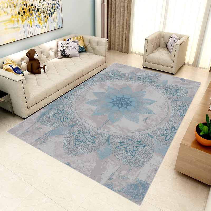 Special Multicolor 3D Geometric Rug Polyester Nordic Rug Anti-Slip Backing Pet Friendly Machine Washable Rug for Home Decor Clearhalo 'Area Rug' 'Modern' 'Rugs' Rug' 2186017