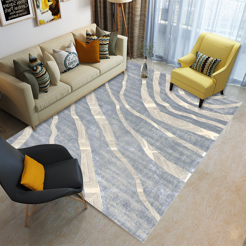 Special Multicolor 3D Geometric Rug Polyester Nordic Rug Anti-Slip Backing Pet Friendly Machine Washable Rug for Home Decor Clearhalo 'Area Rug' 'Modern' 'Rugs' Rug' 2186022