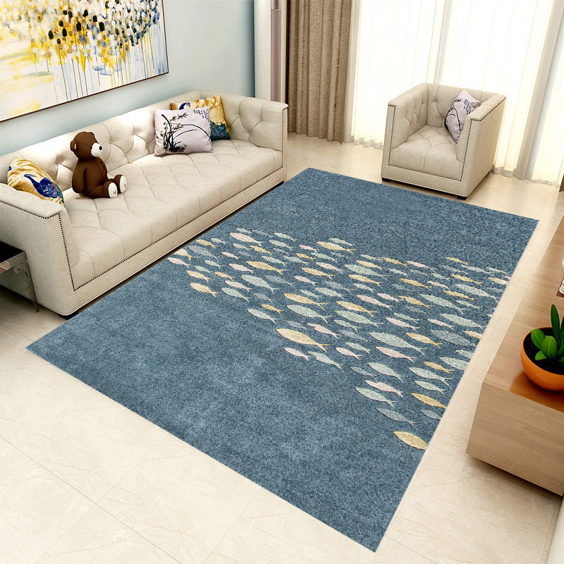 Special Multicolor 3D Geometric Rug Polyester Nordic Rug Anti-Slip Backing Pet Friendly Machine Washable Rug for Home Decor Clearhalo 'Area Rug' 'Modern' 'Rugs' Rug' 2186032