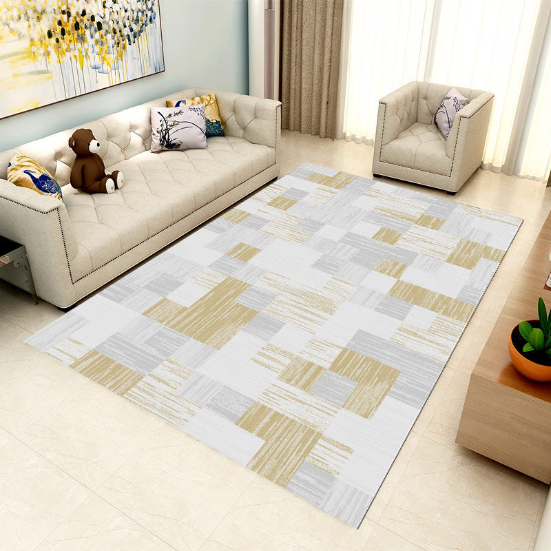 Special Multicolor 3D Geometric Rug Polyester Nordic Rug Anti-Slip Backing Pet Friendly Machine Washable Rug for Home Decor Clearhalo 'Area Rug' 'Modern' 'Rugs' Rug' 2186040