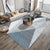 Neat 3D Effect Triangle Rug Multicolor Contemporary Carpet Polypropylene Machine Washable Pet Friendly Anti-Slip Rug for Home Lake Blue Clearhalo 'Area Rug' 'Modern' 'Rugs' Rug' 2186068