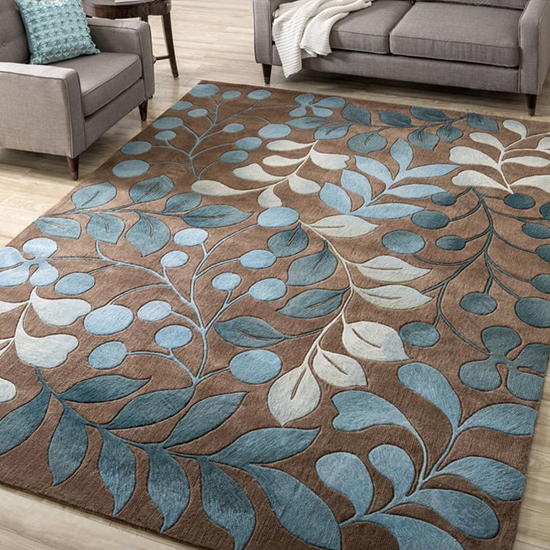 Classic Geometry Area Rug Multi-Color Minimalist Rug Polyester Stain Resistant Machine Washable Non-Slip Backing Rug for Room Clearhalo 'Area Rug' 'Modern' 'Rugs' Rug' 2186088