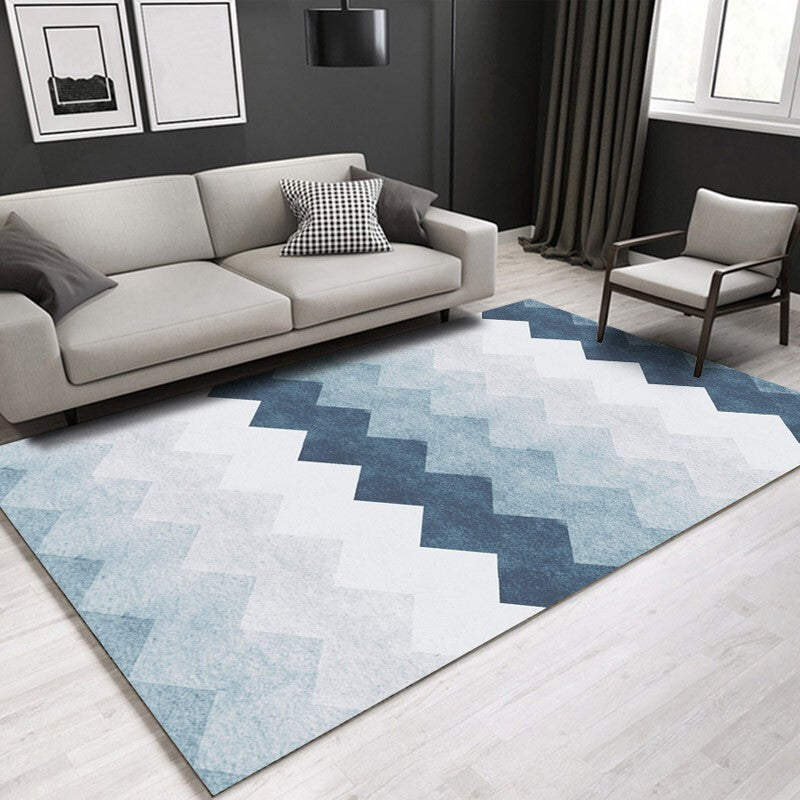 Art Decor Geometric Patterned Rug Multicolor Simplicity Carpet Polyester Stain Resistant Anti-Slip Machine Washable Rug for Room Clearhalo 'Area Rug' 'Modern' 'Rugs' Rug' 2186220