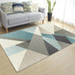 Art Decor Geometric Patterned Rug Multicolor Simplicity Carpet Polyester Stain Resistant Anti-Slip Machine Washable Rug for Room Lake Green Clearhalo 'Area Rug' 'Modern' 'Rugs' Rug' 2186232