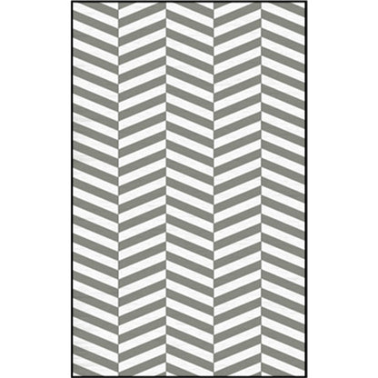 Multi Color Geometric Shapes Rug Polypropylene Contemporary Rug Pet Friendly Washable Anti-Slip Backing Rug for Living Room Gray-White Clearhalo 'Area Rug' 'Modern' 'Rugs' Rug' 2186319