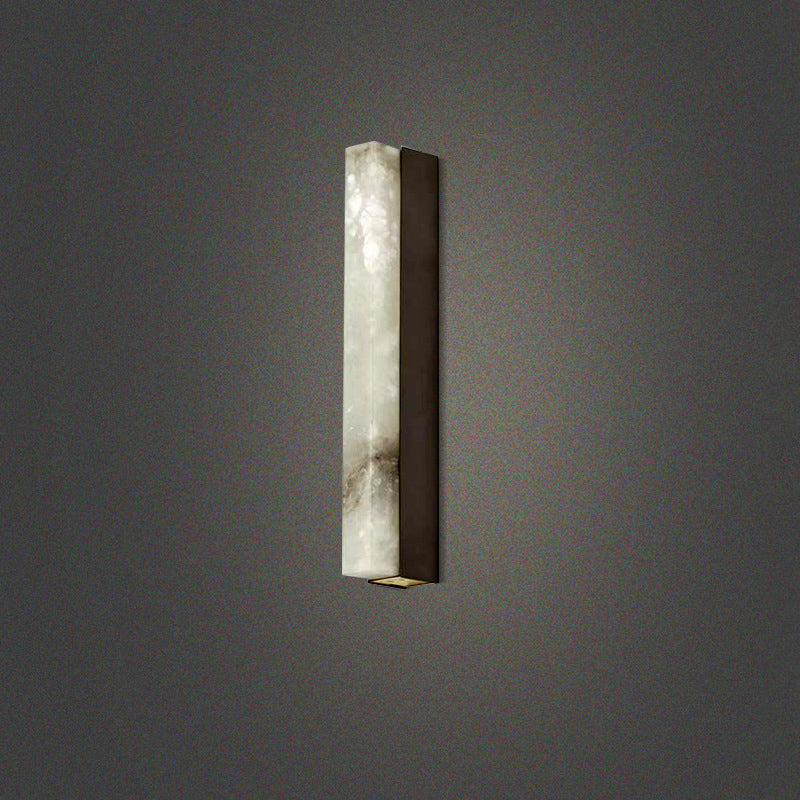 Rectangular Shaped LED Wall Lighting Simplicity Mica Living Room Sconce ...