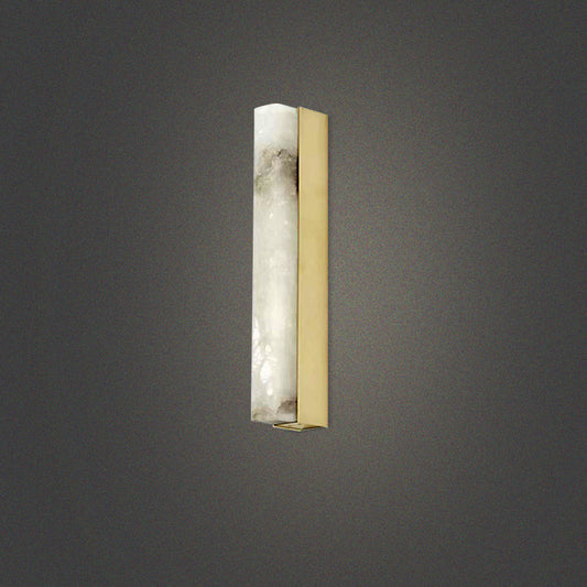 Rectangular Shaped LED Wall Lighting Simplicity Mica Living Room Sconce Light Fixture Gold Clearhalo 'Cast Iron' 'Glass' 'Industrial' 'Modern wall lights' 'Modern' 'Tiffany' 'Traditional wall lights' 'Wall Lamps & Sconces' 'Wall Lights' Lighting' 2186537