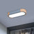 Acrylic Oblong Shaped Flush Mount Lighting Simplistic LED Flush Mount Fixture for Living Room Grey Clearhalo 'Ceiling Lights' 'Close To Ceiling Lights' 'Close to ceiling' 'Flush mount' Lighting' 2186834