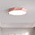 Octagonal Flush Ceiling Light Simplicity Acrylic Bedroom LED Flush Mount Lighting Fixture Pink Clearhalo 'Ceiling Lights' 'Close To Ceiling Lights' 'Close to ceiling' 'Flush mount' Lighting' 2186887
