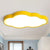 Cloud LED Flush Mount Minimalist Metallic Kindergarten Flushmount Ceiling Lighting Yellow Clearhalo 'Ceiling Lights' 'Close To Ceiling Lights' 'Close to ceiling' 'Flush mount' Lighting' 2186934