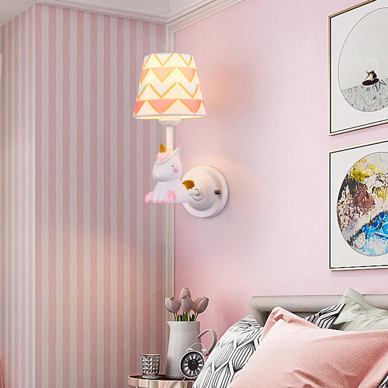 Animal Kids Bedside Wall Mount Light Resin Single Cartoon Wall