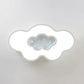 Modern Starry Ceiling Mount Light with Cloud Acrylic Metal Flush Light in White for Study Room Clearhalo 'Ceiling Lights' 'Close To Ceiling Lights' 'Close to ceiling' 'Flush mount' Lighting' 21964
