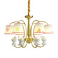 Animal Suspension Light Kids Resin Nursery Chandelier Light with Empire Shade in White Clearhalo 'Ceiling Lights' 'Chandeliers' Lighting' options 2197387