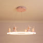 Acrylic Circular Suspension Light Kids Chandelier Lighting with Decorative Figurine for Nursery Clearhalo 'Ceiling Lights' 'Chandeliers' Lighting' options 2197462